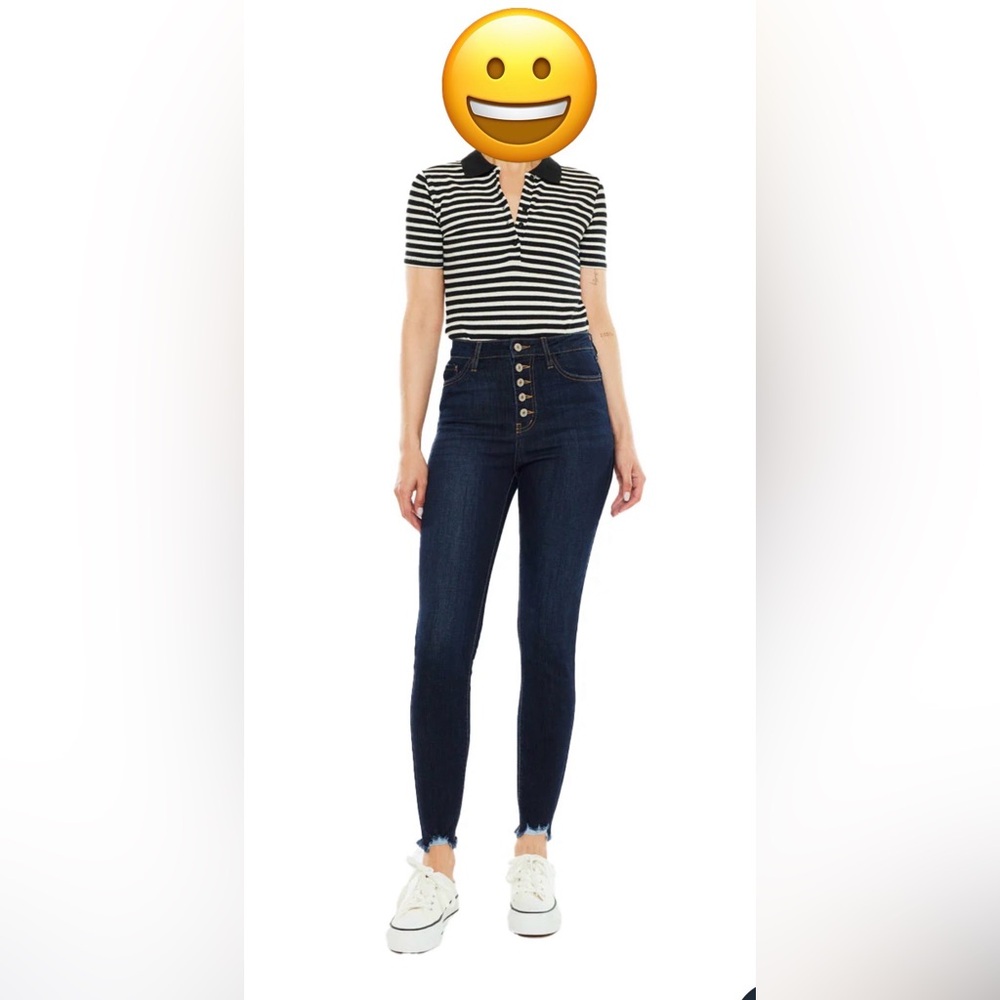 KanCan Denim Button Fly Jeans